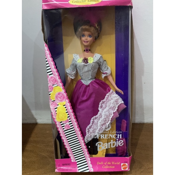 barbie dolls of the world collection 2nd edition french barbie | Shopee ...