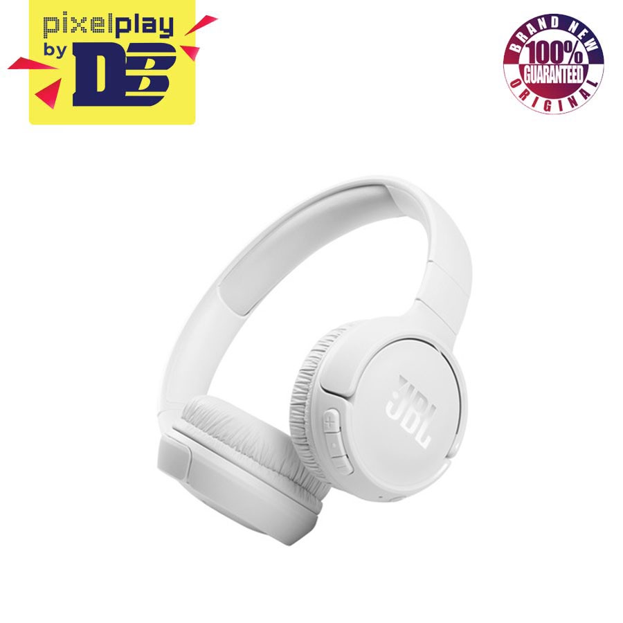 JBL Tune 510BT Wireless On-Ear Headphone (White) | Shopee Philippines