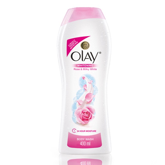 Olay Whitening Rose Milky White Body Wash 400mL Shopee Philippines