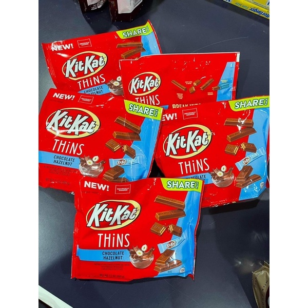 Kitkat Thins Chocolate Hazelnut Shopee Philippines