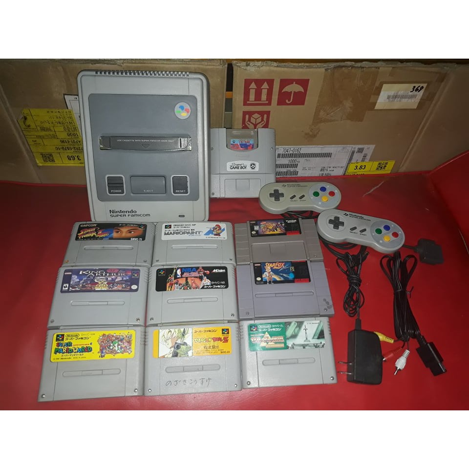 Nintendo Super Famicom (SFC) Bundle #2 with 10 Games | Shopee Philippines
