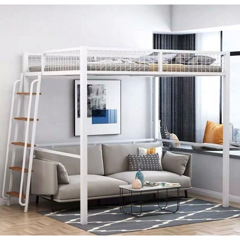 Metal frame loft clearance bed