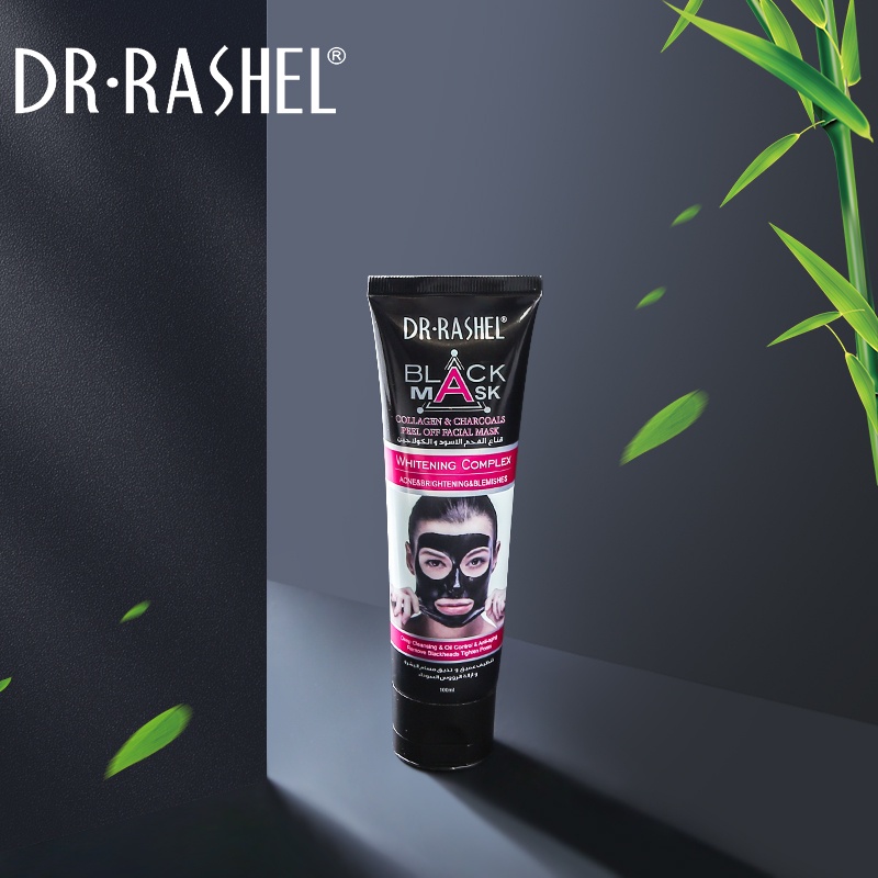 DR.RASHEL Charcoal Blackhead Masks Face Peel Off Black Mask | Shopee Philippines