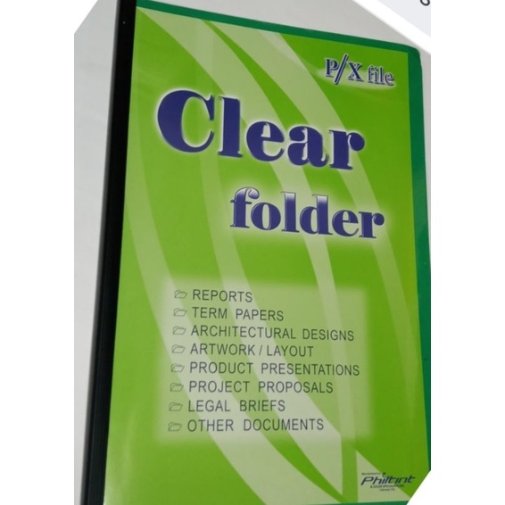 Clear Folder / Clear Sliding Folder Long / short Size price per piece ...