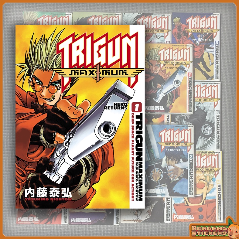 Trigun Manga Volume 1 - 14 / Japanese / Used / Untranslated. Japanese ...