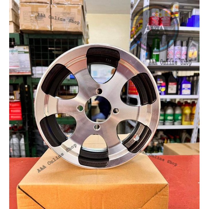 Bajaj RE/ TVS King Alloy Mag Wheel 4.00 x8 (3pc SET) | Shopee Philippines