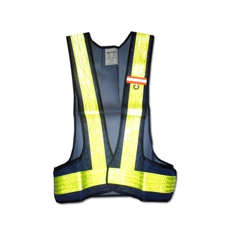 Hi-viz Safety Vest with Id Holder Reflectorize Vest High Visbilty Vest ...