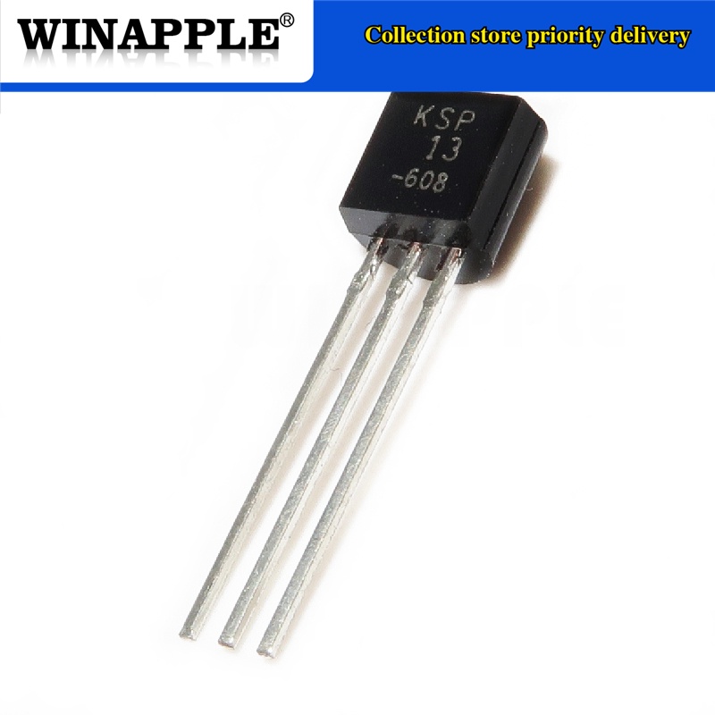 20pcs/lot KSP13 KSP13BU Darlington transistor TO-92 Transistor line new ...