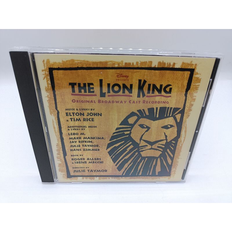The Lion King(Original Broadway Cast Recording)1997 Walt Disney Records ...