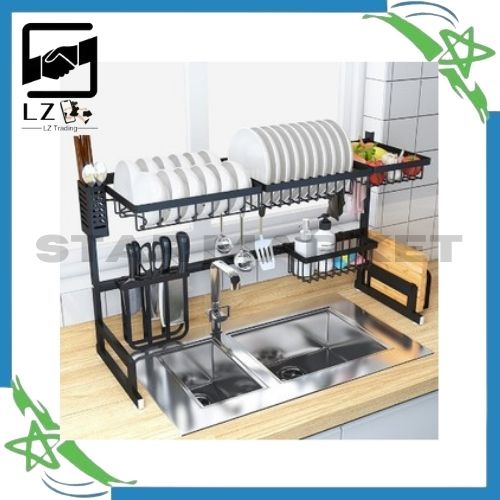 star_market Stainless steel kitchen shelf rack dishwasher chopstick