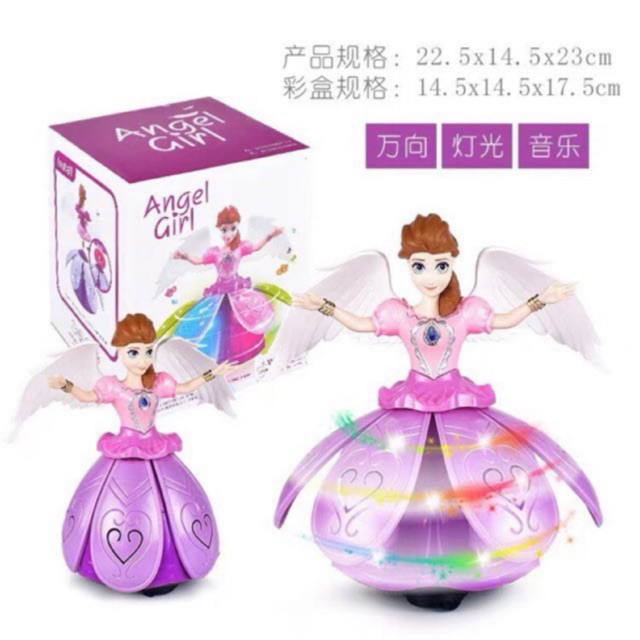 S2TOYS Sofia angel girl snow dance Music toys For Kids | Shopee Philippines