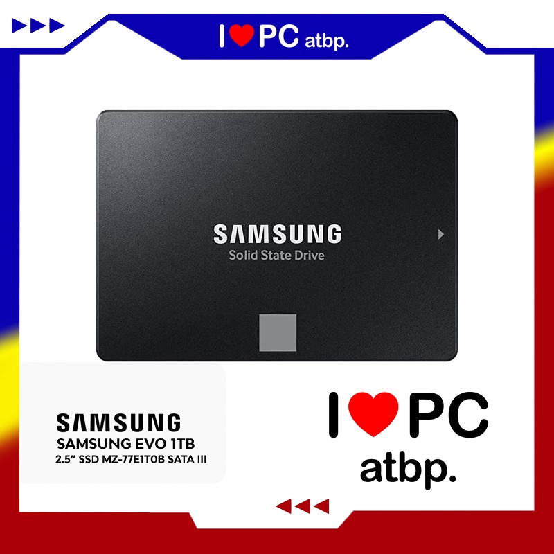 Samsung 870 EVO 1TB 2.5" SSD MZ77E1T0B SATA III Shopee Philippines