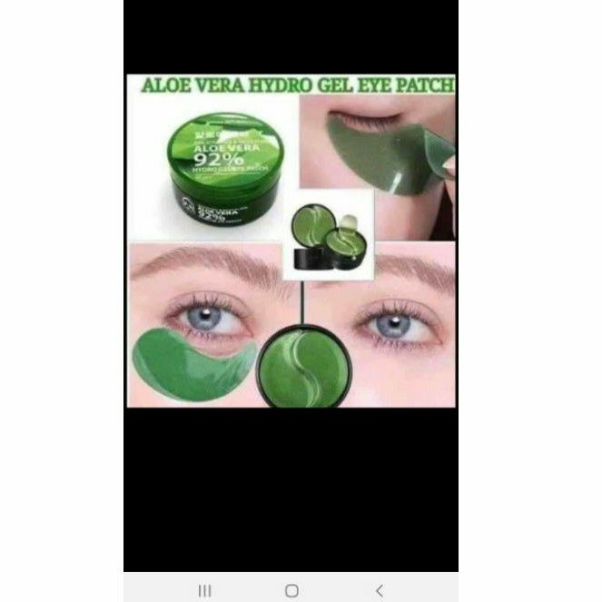 ALOE VERA EYE PATCH. Shopee Philippines