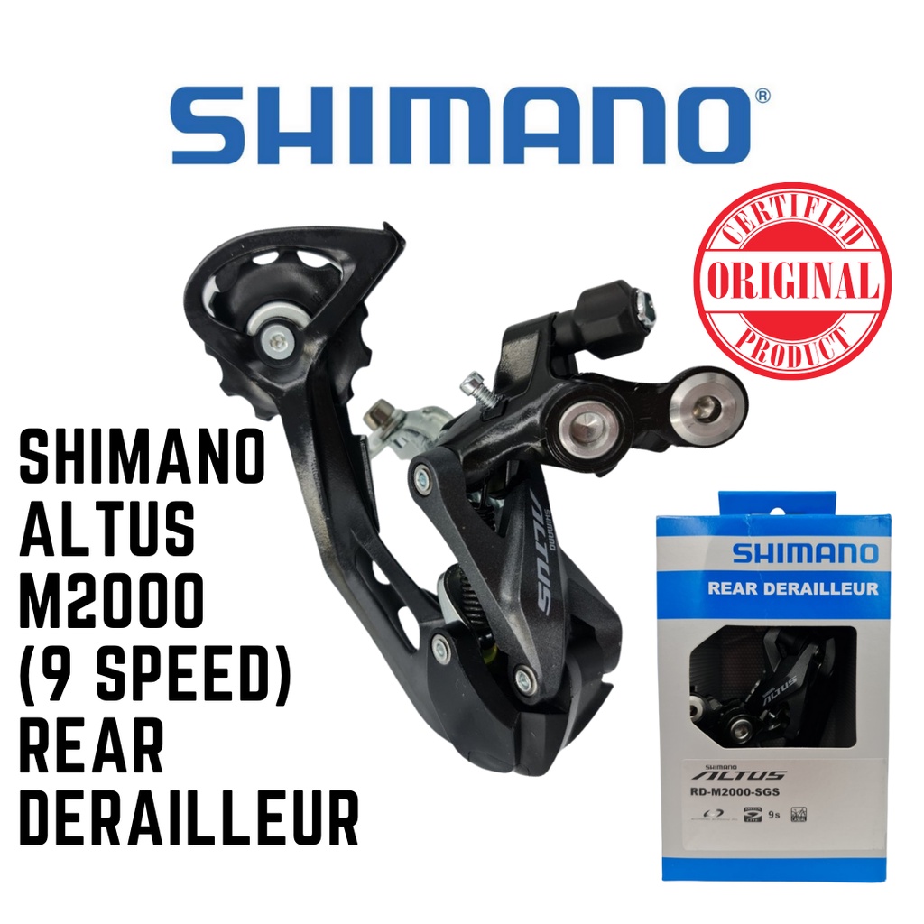 shimano altus m2000 rear derailleur