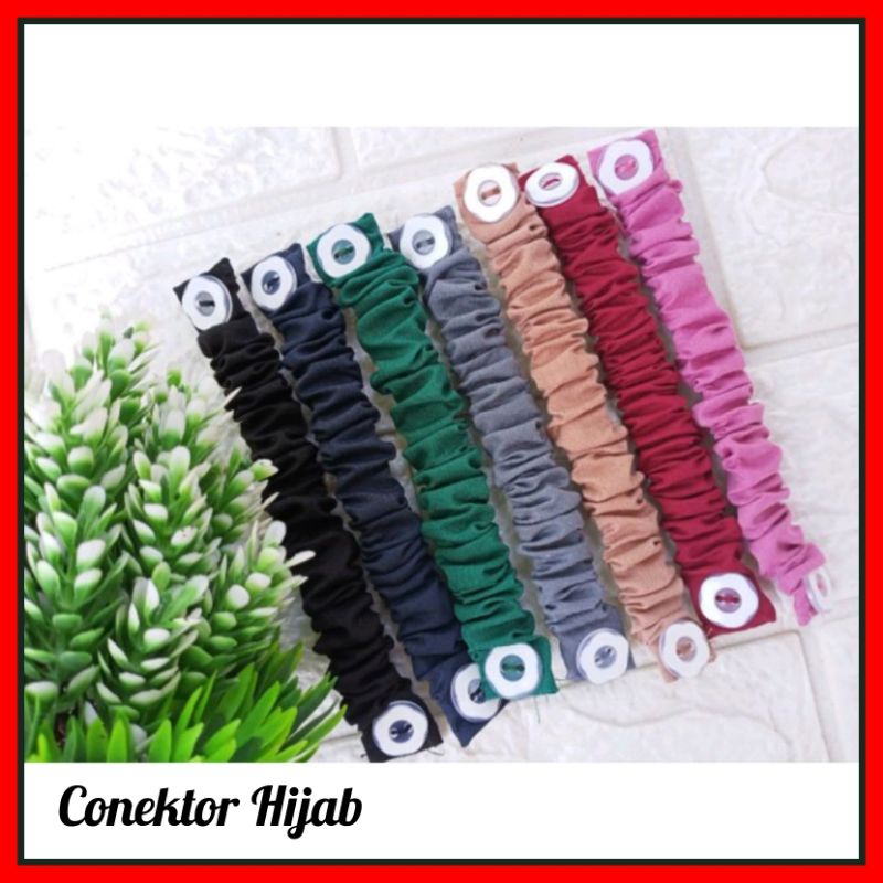 KATUN Connector Mask Hijab Hook Mask Hijab Fabric Cotton Hijab ...