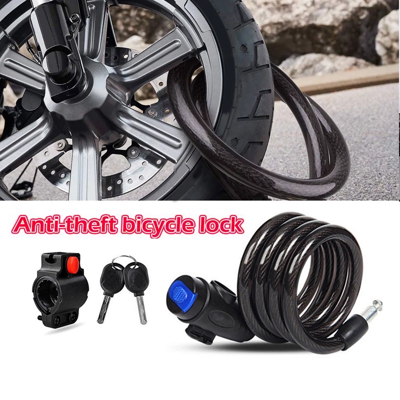 Bicycle Chain Lock Bicycle Lock Mountain Bike Lock Ring Lock Cycling ...