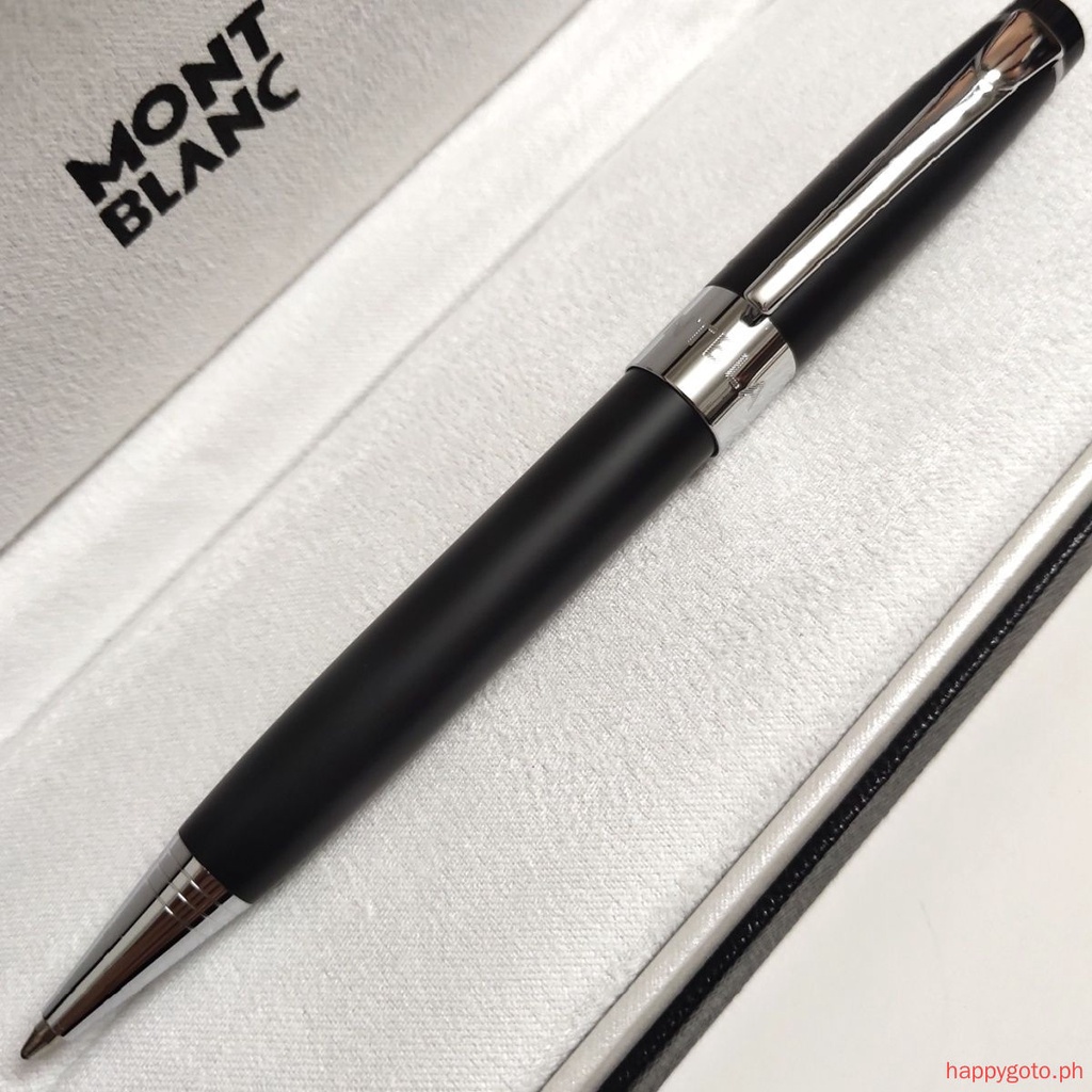 Montblanc matte hotsell black pen