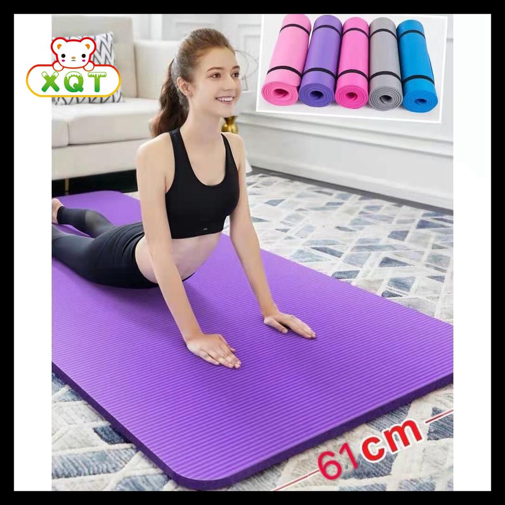 Yoga Mat Non Slip yoga Excercise mat yogamat Exercise Pad Thick high ...