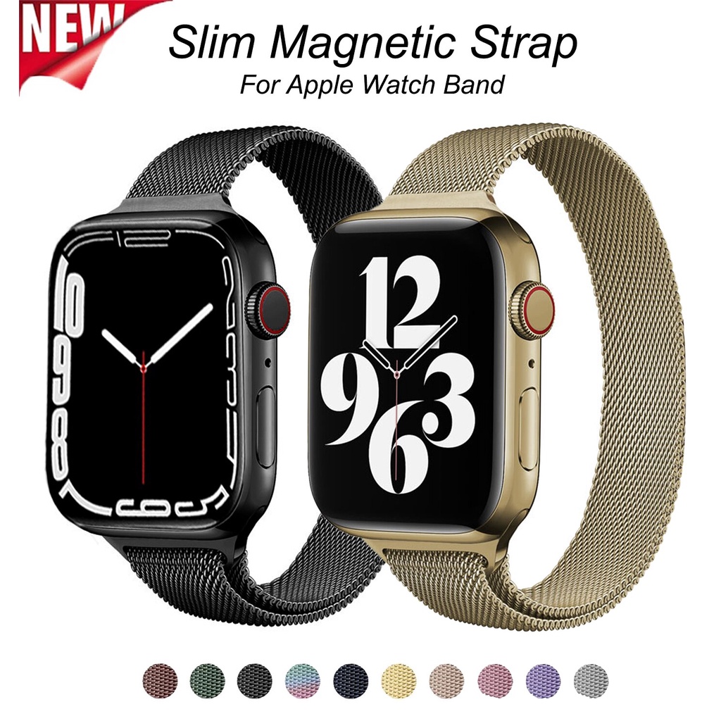 Pulsera Milanese Circulation For iwatch Series 7 6 5 4 SE 40
