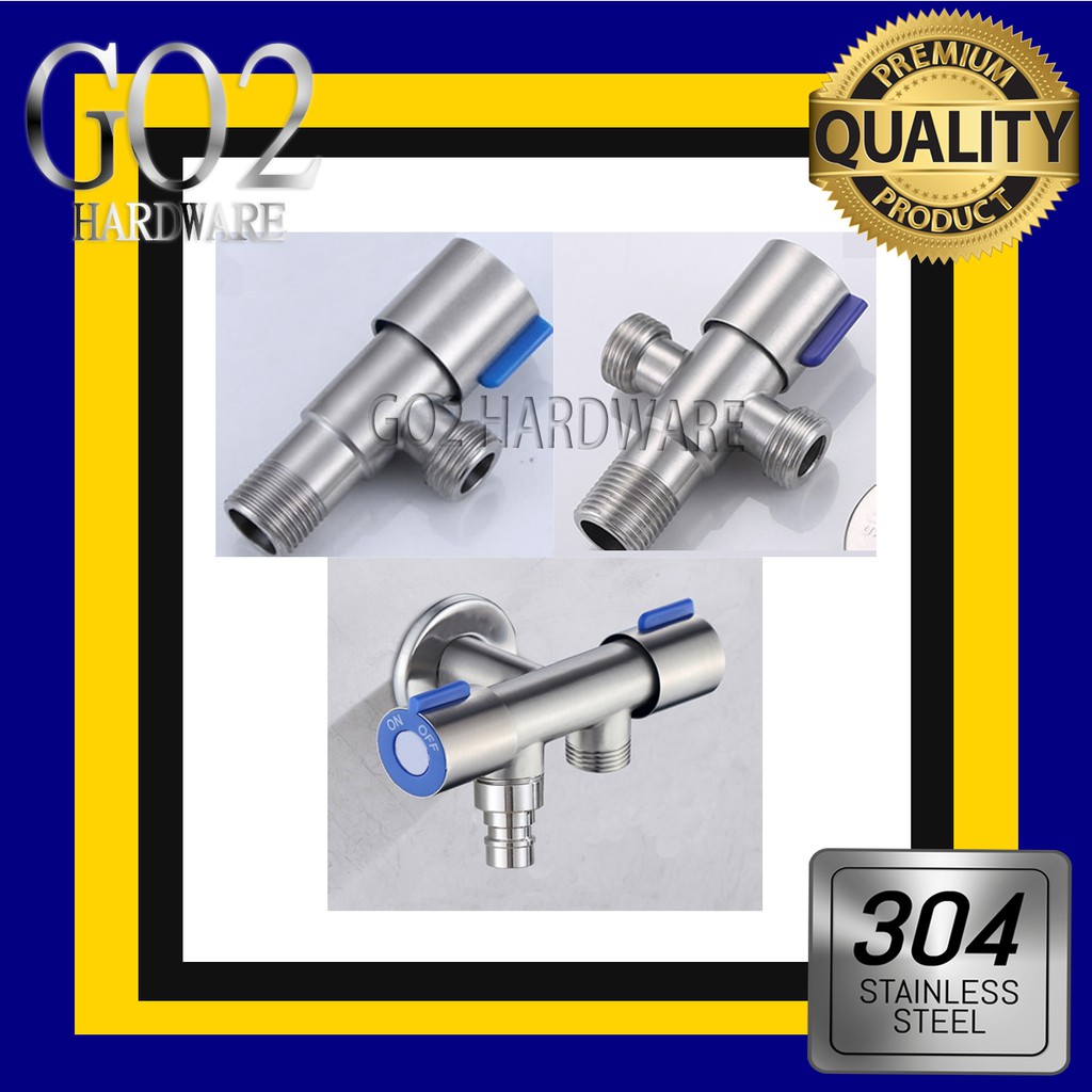 Best Stainless Steel 304 Two Way Angle Valve12 12x 12 Cod Shopee Philippines 1213