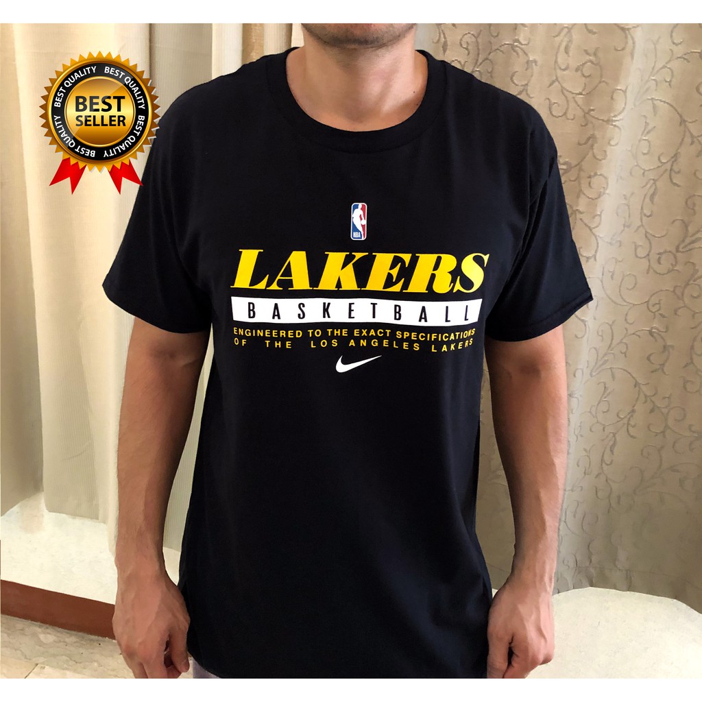 NBA Los Angeles Lakers 2021 Basketball Team Shirt LA Lakers Basketball Practice Shirt Shopee Philippines