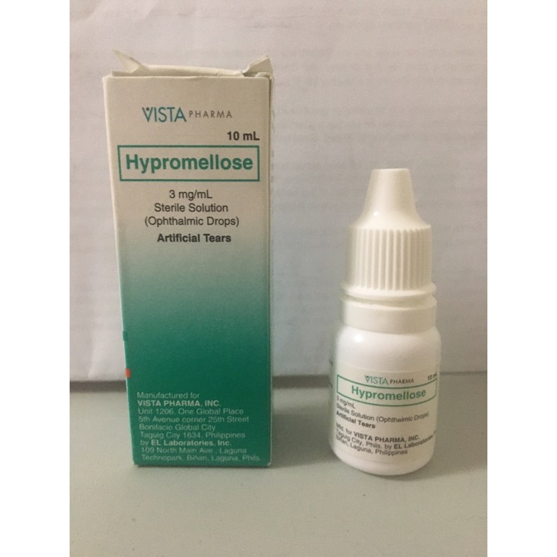 Hypromellose eye drop10 mL Shopee Philippines