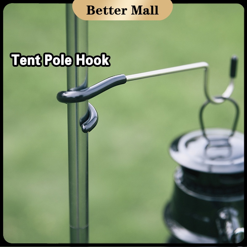 Tent pole hook lantern light hanger outdoor camping post hook tent pole