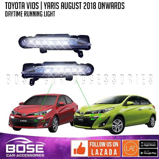 Toyota Vios/Yaris August 2018 - 2023 DRL (Daytime Runner Light Lamp ...
