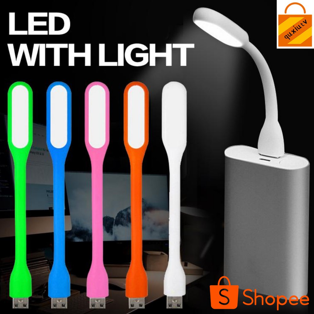Mini flexible led usb light lamp portable eye protection for power bank ...