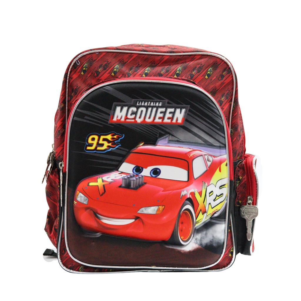 Disney Cars 3D Lightning Mcqueen Kids' School Backpack | Shopee Philippines