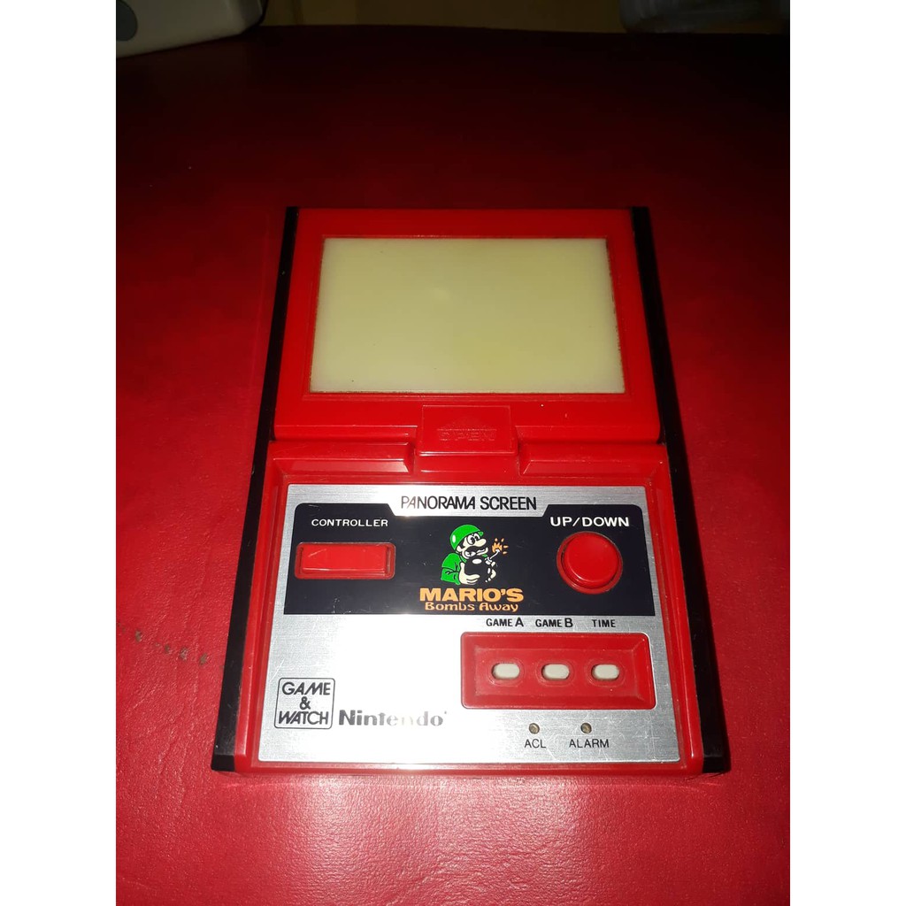 Nintendo Game and Watch Panorama Mario's Bombs Away PRICE: 6500