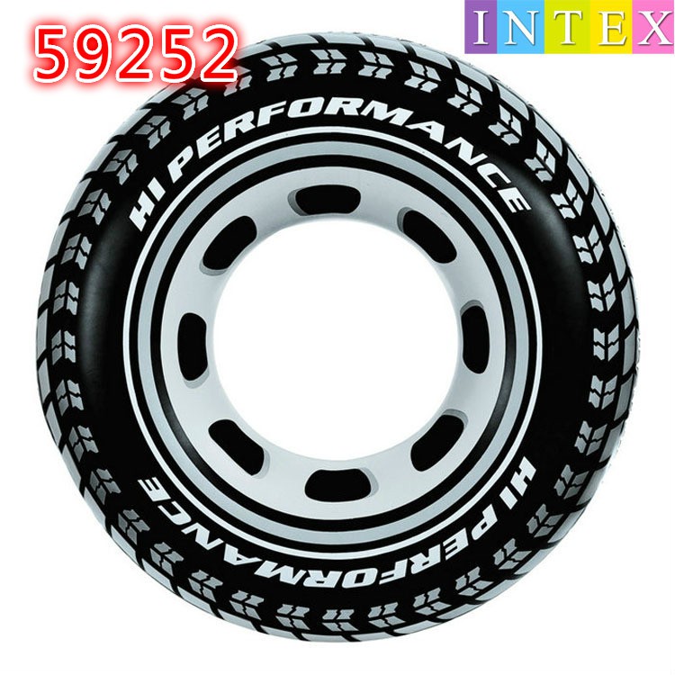 INTEX 59252 Giant Tire Tube Inflatable Float Swimming Pool Swim Floats ...