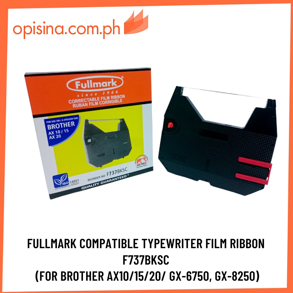 FULLMARK COMPATIBLE TYPEWRITER FILM RIBBON F737BKSC (FOR BROTHER AX10