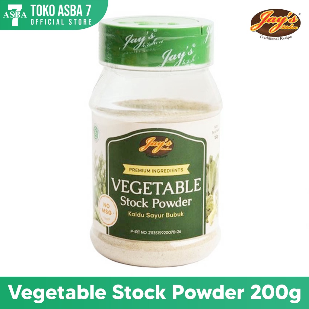 Jays Vegetable Stock Powder 200g Shopee Philippines