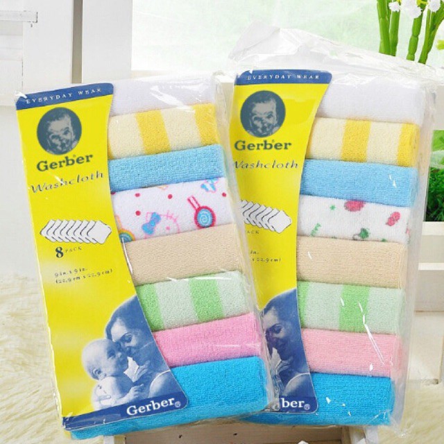 Gerber best sale terry washcloths