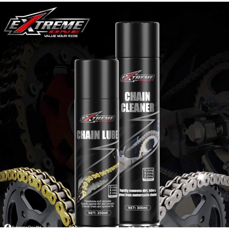 CHAIN CLEANER AND LUBE EXTREME ONE 250ML/300ML (kingSpon Chain CleanerSet) Shopee Philippines