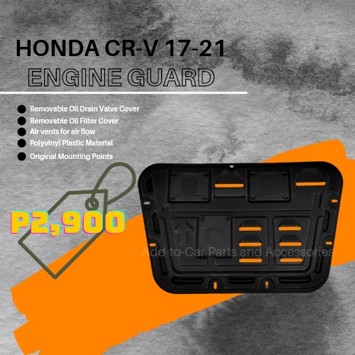 Honda CRV (2017 2021) Engine Guard / Engine Cover / Splash Guard