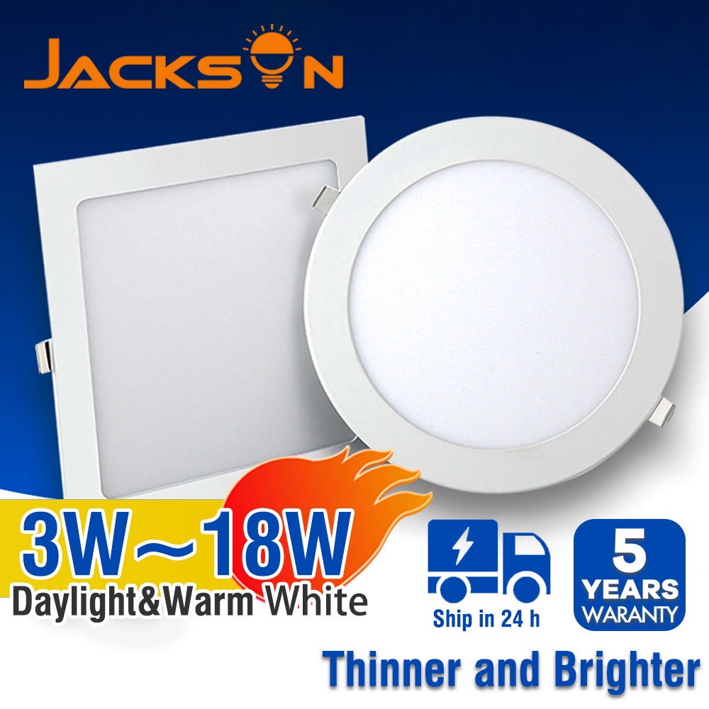 Jacksun Round & Square Recessed LED Pin light for Celling Panel ...