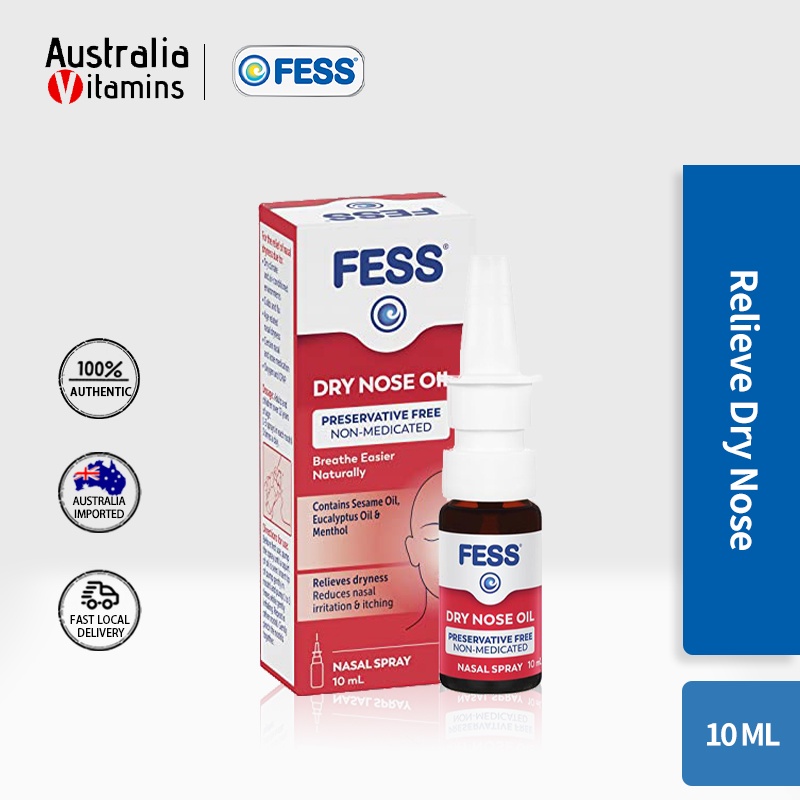 Fess Dry Nose Oil Nasal Spray 10mL Shopee Philippines