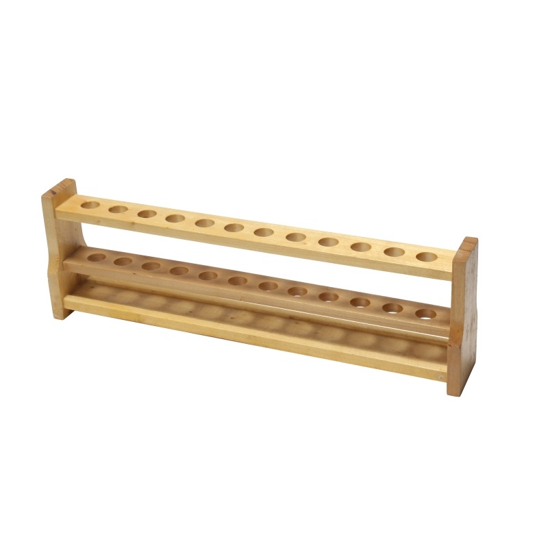 Wooden Rack For Colorimetric Tube Wooden Test Tube Holder Wood Stand Up