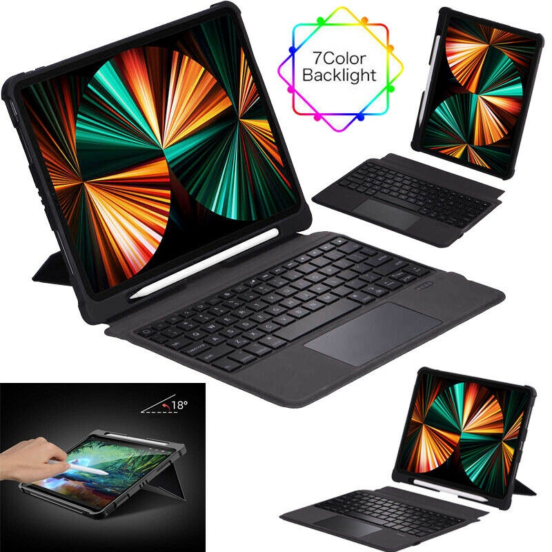 For iPad Air 4th Gen 10.9 inch 2020 Backlight Wireless Bluetooth