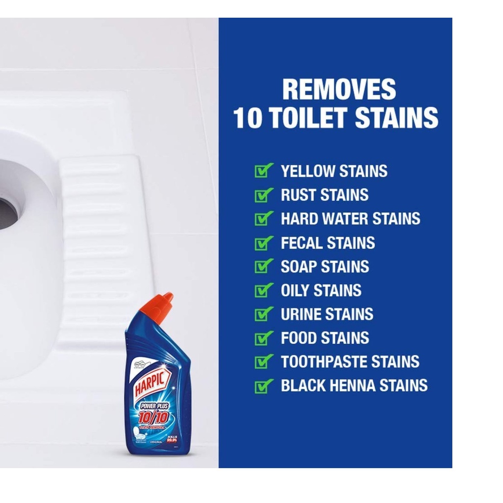 Empire Harpic Active Fresh Lime Scale Toilet Cleaner 750mL Made in EU