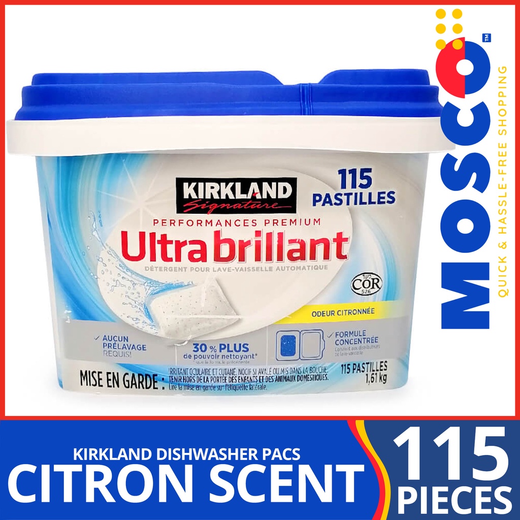 KIRKLAND Signature Dishwasher Pacs 115count Shopee Philippines