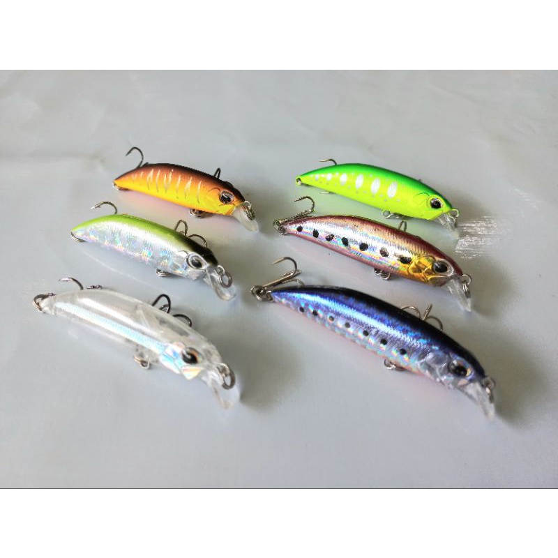 Lutac Budget Series Bolinao Ghost Dilis Sinking minnow 60mm 8.1