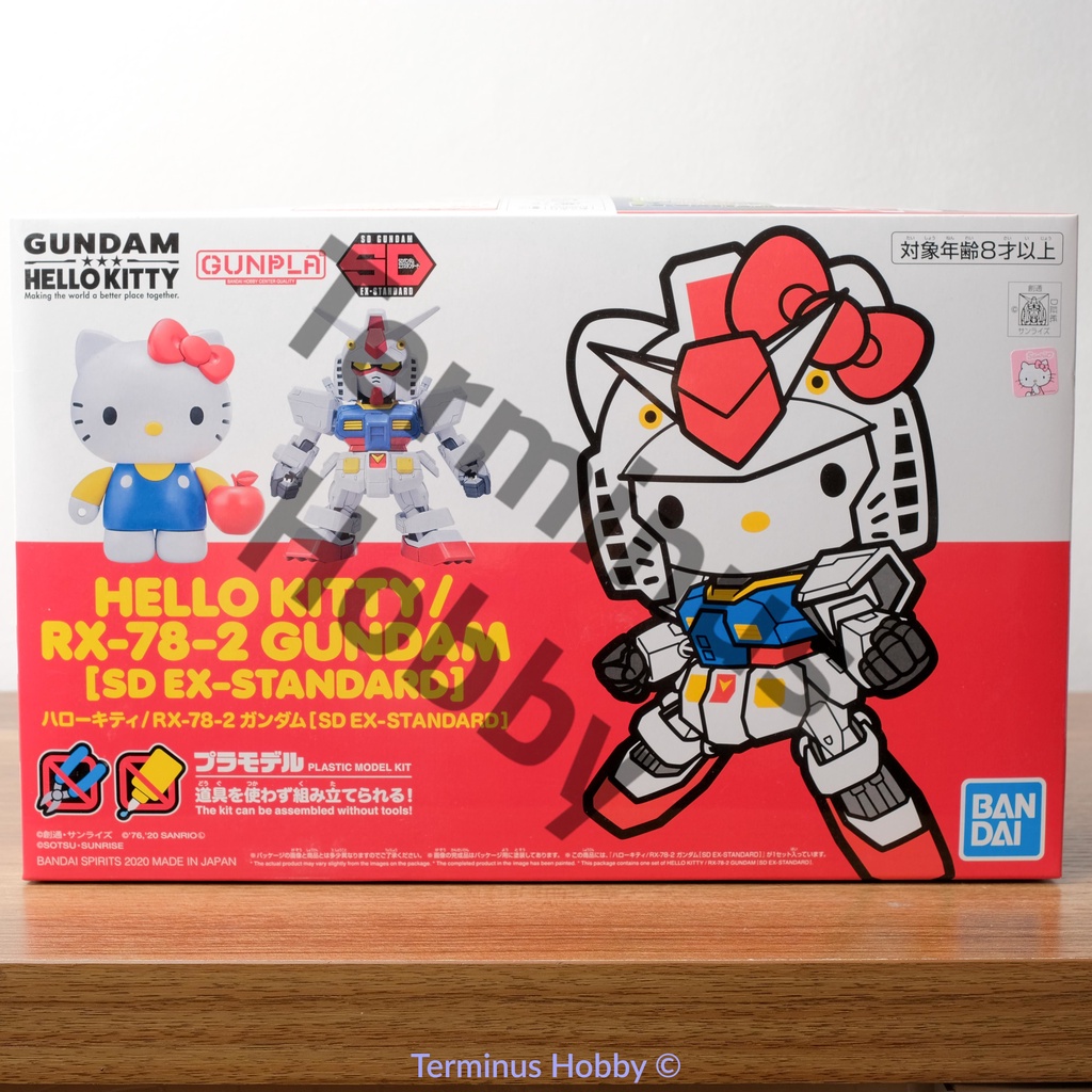 Sd Ex Standard Hello Kitty Rx 78 2 Gundam Shopee Philippines