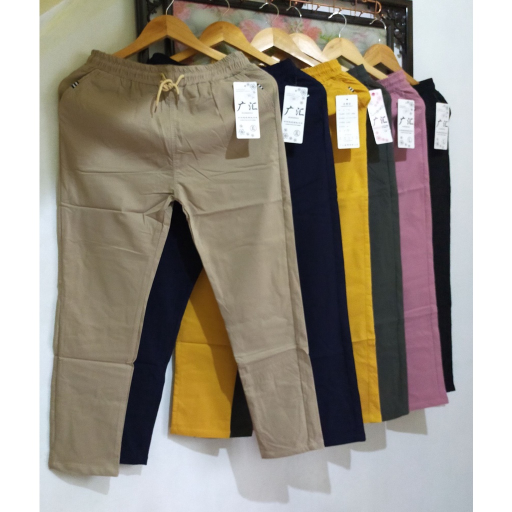 Plain Candy Pants Stretchable (#666) | Shopee Philippines