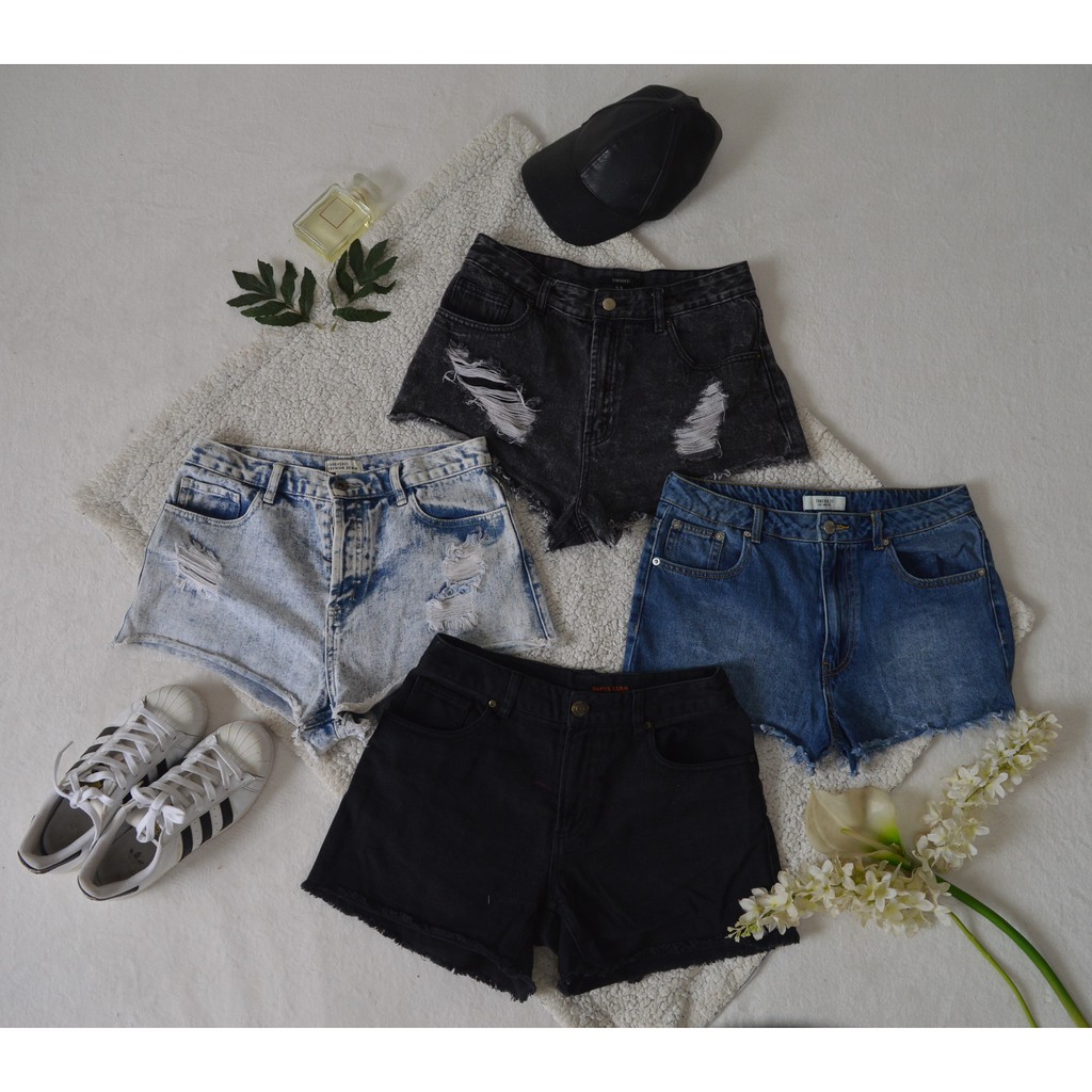 High waisted shorts outlet tumblr ripped