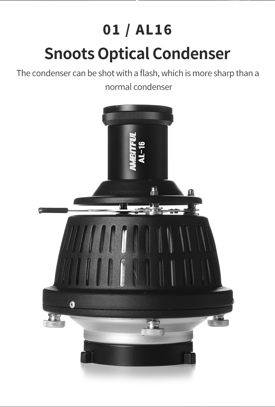 AMBITFUL AL-16 Focalize Conical Snoot Optical Condenser Art Special ...