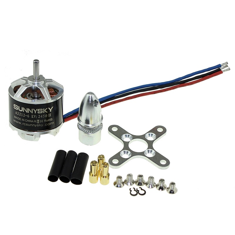Sunnysky A2212 980KV 1400KV 2450KV II Brushless Motor Self-lock Screw ...