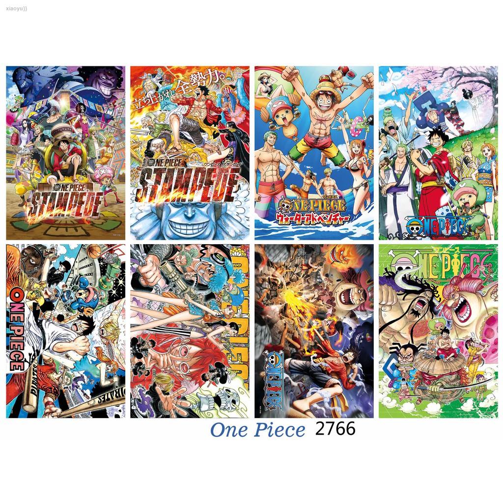 Anime One Piece Naruto Attack on titan My Hero Academia Poster